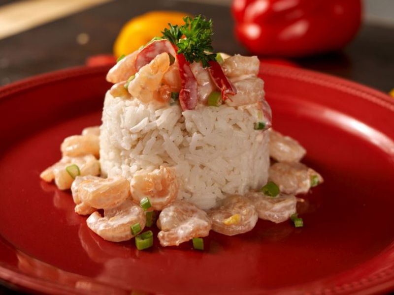 Shrimp in Coconut Sauce