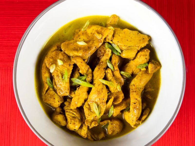 Curried Chicken in Coconut Milk