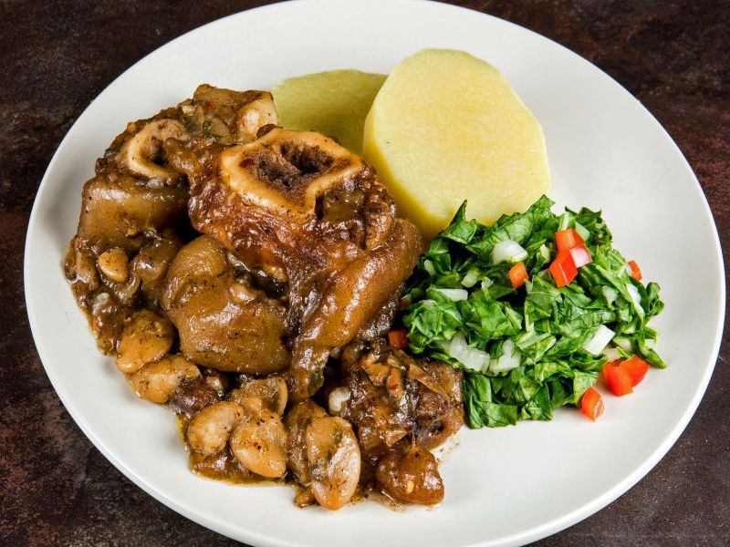 Cow Foot and Broad Beans