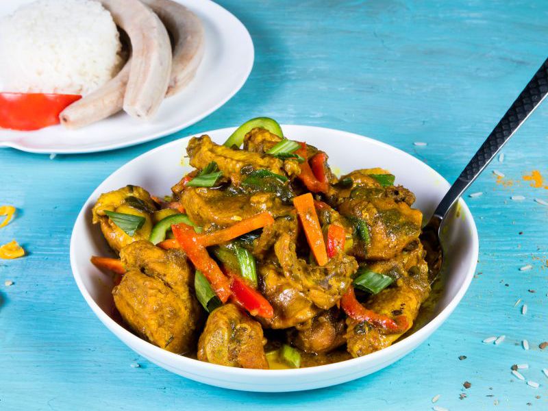 Curried Chicken 