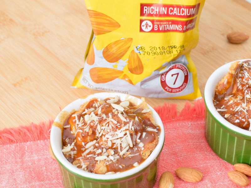 Grace Buttered Almond Bread Pudding 
