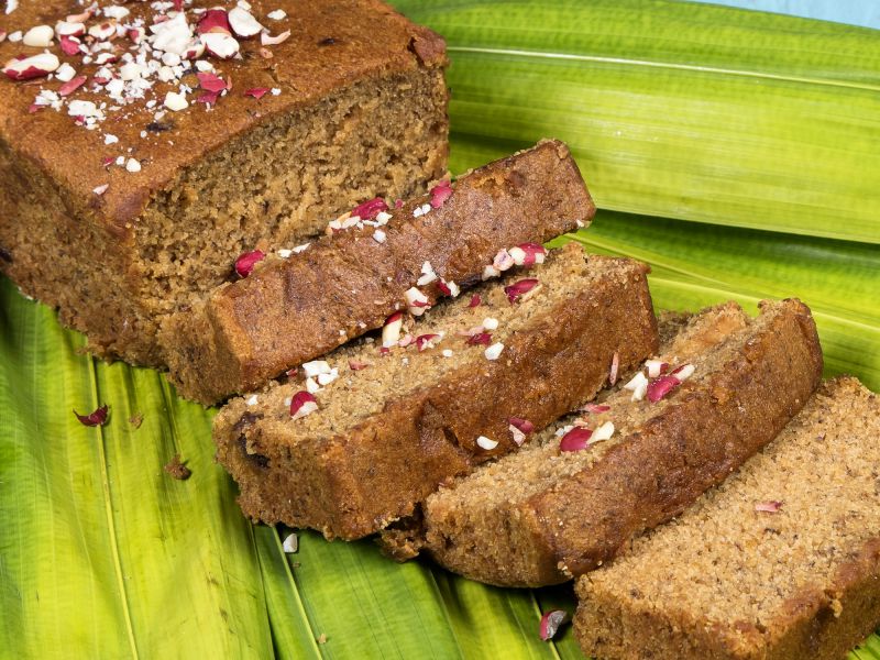Nutty Banana Bread