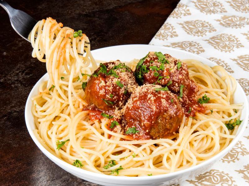 Spaghetti and Meat Balls