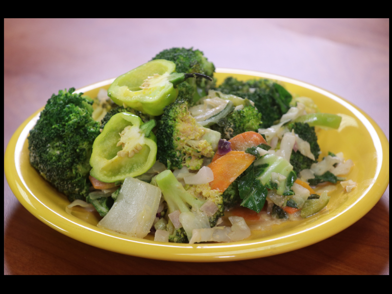 Grace One Pot Spicy Coconut Stir Fried Vegetables 