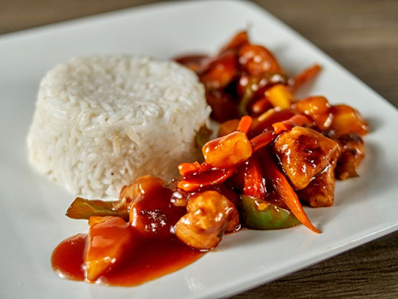 Brown Stew Pineapple Chicken