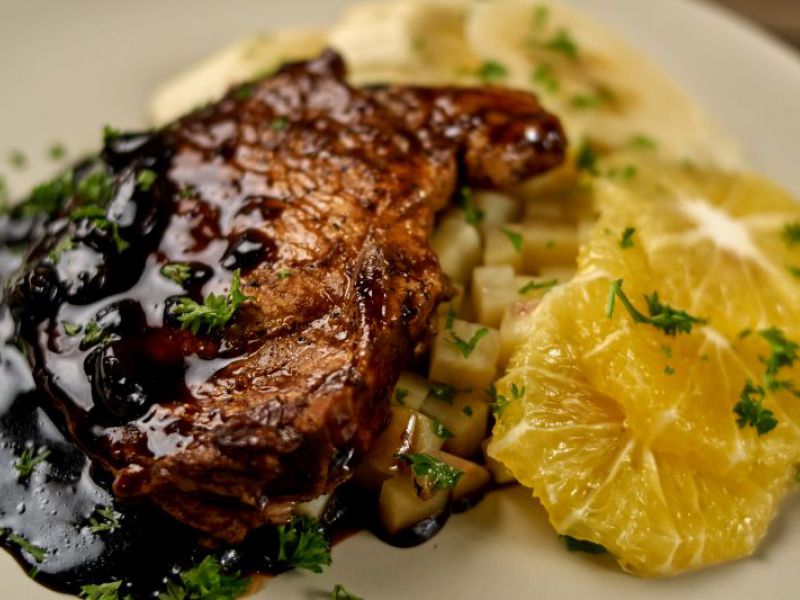 Caribbean Pork Chop Dinner