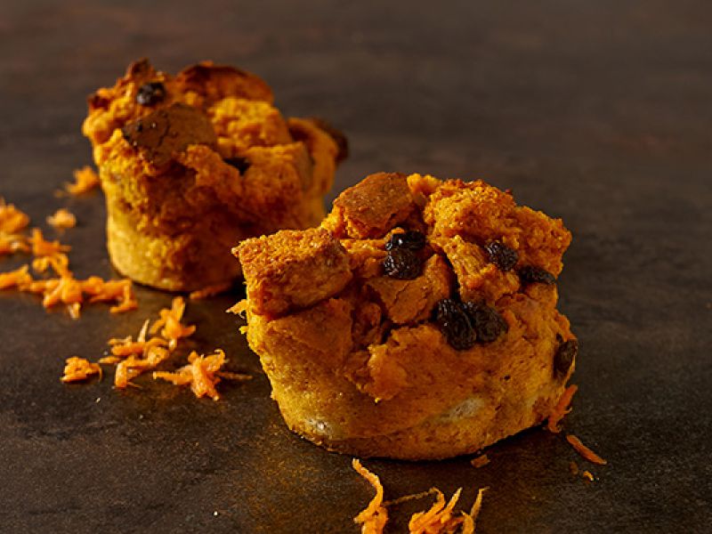 Carrot Bread Pudding