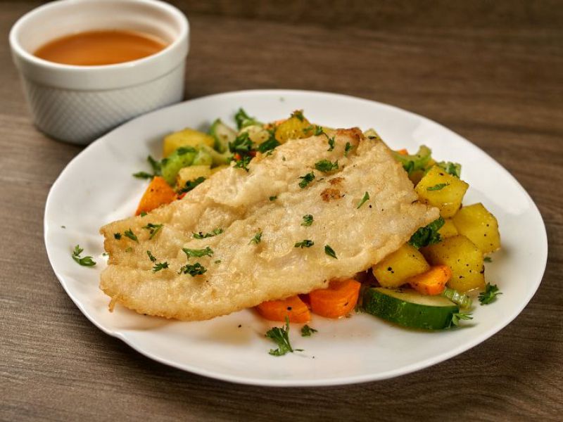 Fish with Orange Sauce