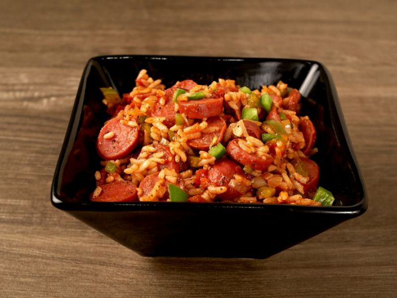 Grace Chicken Franks Jambalaya