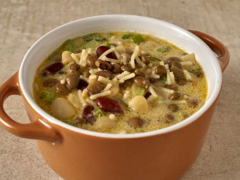 Three's a Charm Soup (Three Bean Soup)