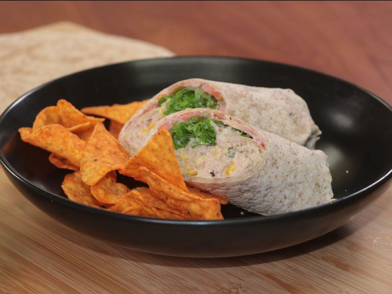 Grace Tuna and Corn Wraps with Grace Curry 