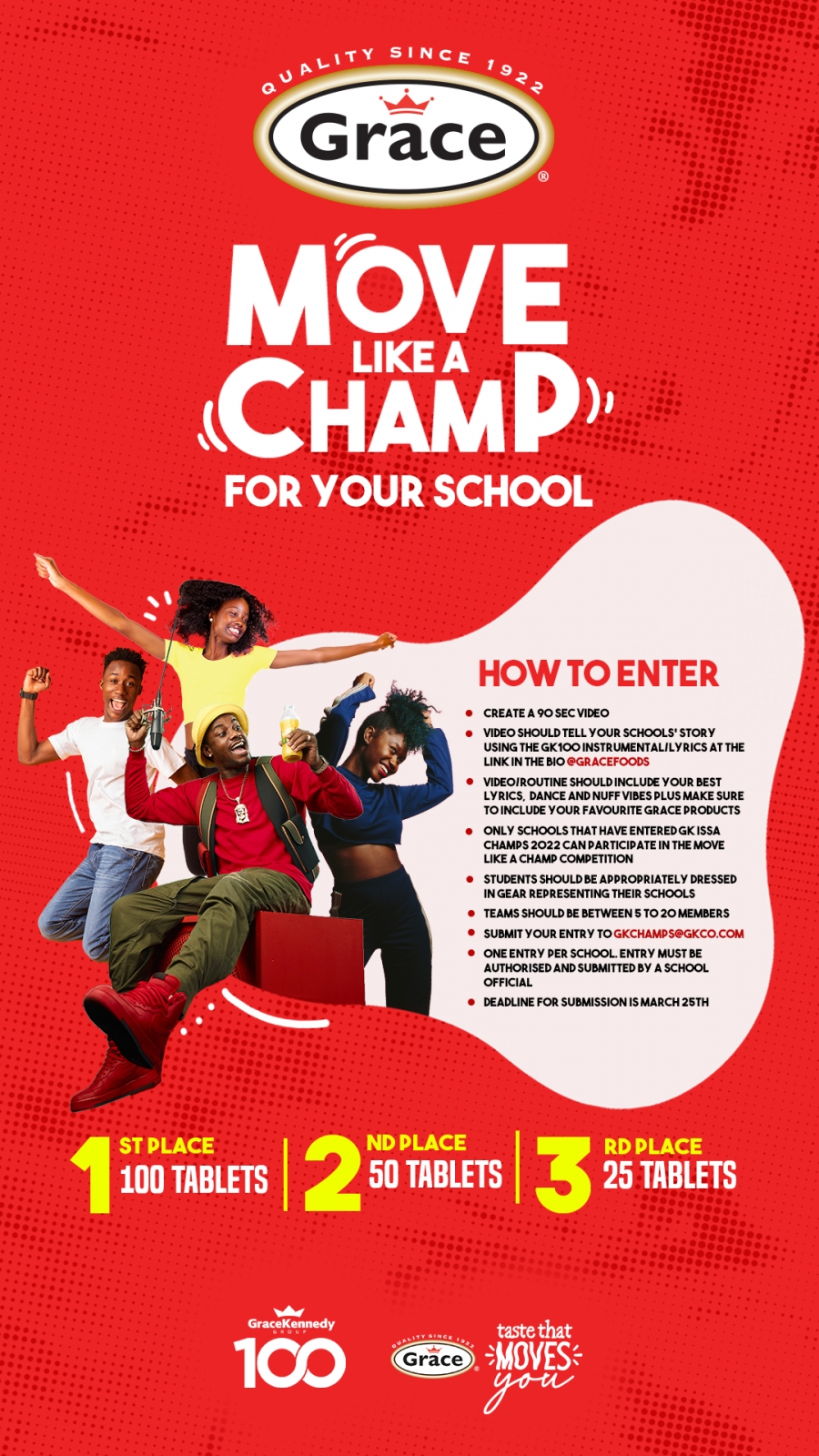 Move Like A Champ Giveaway