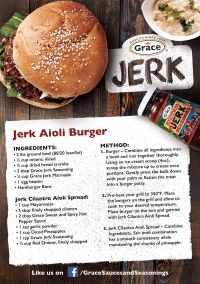 Jerk Aioli Burger